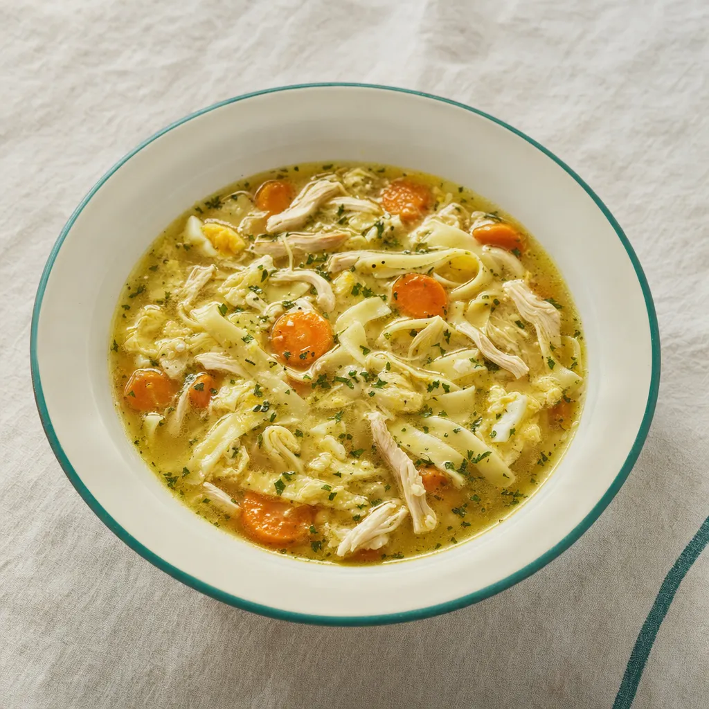 Куриная лапша