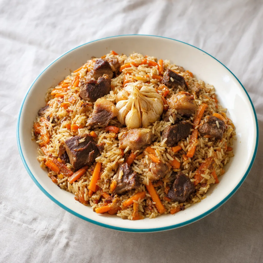 Плов с бараниной